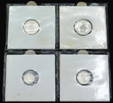 A 1976 Elizabeth II silver Maundy Money set