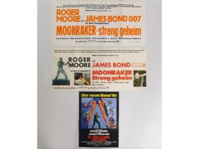 Three original James Bond 007 related promotional