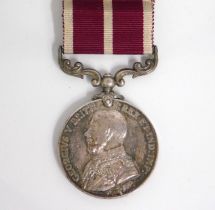 A George V Meritorious Service medal awarded to F.