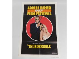 A 1975 James Bond 007 Film Festival promotional po