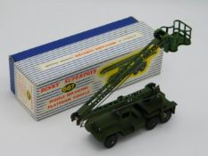 A boxed Dinky Supertoys 667 Missile Servicing Plat