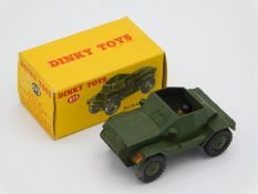 A boxed Dinky 673 Scout Car