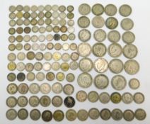 A quantity of post-1920 pre-1947 English coinage i