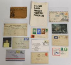 A small quantity of stamp & postage ephemera inclu