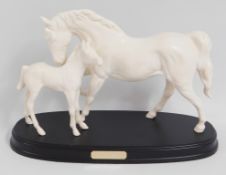 A Royal Doulton 'Spirit of Affection' horse figuri