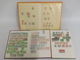 Three albums of mint & used stamps including St. H