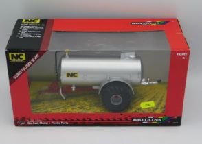 A boxed Britains NC Slurry Fieldside silver, scale