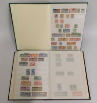 Two mint & used stamp albums British Empire & Comm