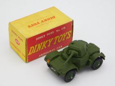 A boxed Dinky 670 Armoured Car