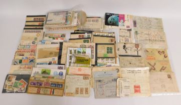 A quantity of postage ephemera & some stamps inclu