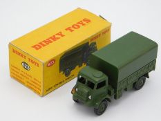 A boxed Dinky 623 Army Covered Wagon, box a/f