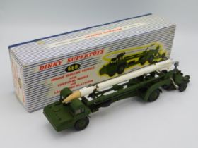 A Dinky Supertoys 666 Missile Erector Vehicle with