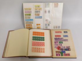 A stamp album including mint old style definitives & old style phosphor definitives mint twinned wit