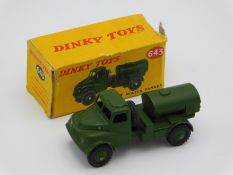 A boxed Dinky 643 Army Water Tanker