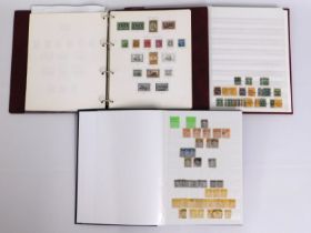 Three Canadian stamp albums including Victorian