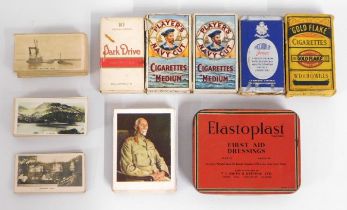 A quantity of cigarette cards including W.D. & H.