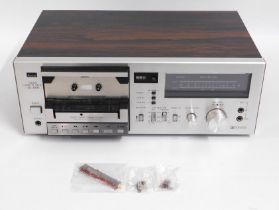 A Sansui Stereo Cassette Deck SC-3300 (needs a service, problem with right channel, maybe other issu