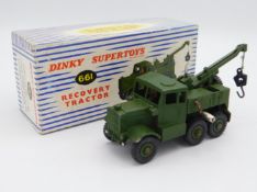 A boxed Dinky Supertoys 661 Recovery Tractor