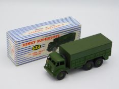 A boxed Dinky Supertoys 622 10-ton Army Truck