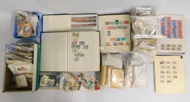 A large quantity of world & UK mint & used stamps