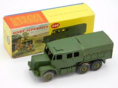 A boxed Dinky Supertoys 689 Medium Artillery Tract