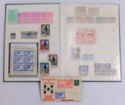 An album of British mint & used stamps including b