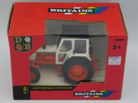 A Britains David Brown 1412 tractor, scale 1:32