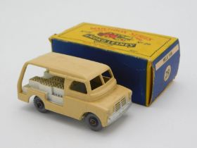 A boxed Matchbox no.29 milk float