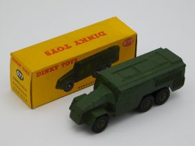 A boxed Dinky 677 Armoured Command Vehicle