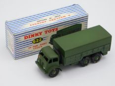 A boxed Dinky Supertoys 622 10-ton Army Truck