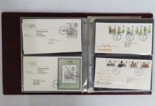 A Royal Mail album of first day covers, approx. 70