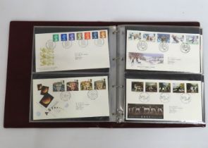 A Royal Mail album of first day covers, approx. 72