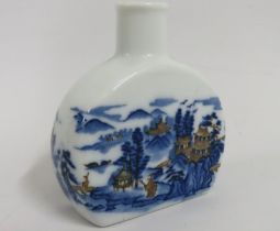 A 20thC. nicely decorated Chinese caddy with appli