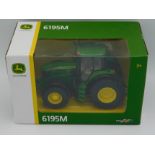 A boxed Britains John Deere 6195M, scale 1:32