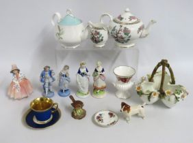 A selection of ceramics including Royal Doulton fi