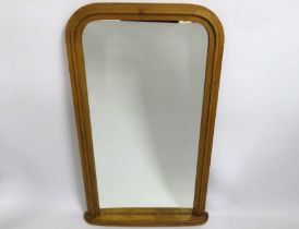 A tall, over mantle mirror, 1203mm tall x 708mm wi