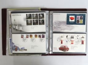 A Royal Mail album of first day covers, approx. 68