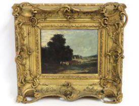 In the style of John Constable (1736-1837), an oil
