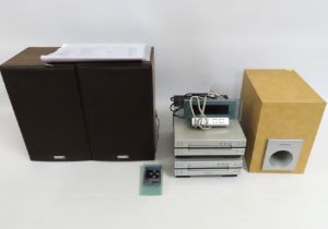 A Pioneer XC-L7 & S-L7, CD player, radio receiver