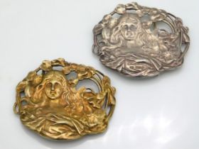 After Jean-Baptiste Emile Dropsy, two silver gilt