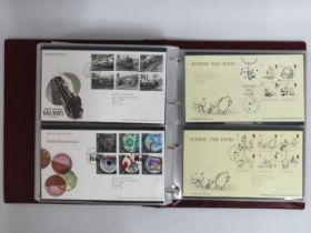 A Royal Mail album of first day covers, approx. 92