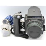 A Zenza Bronika ETRS 120 medium format SLR camera,