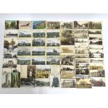 A quantity of mixed postcards including White Star