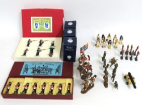 Three boxed Corgi diecast soldiers - Scots Guard,