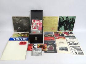 A quantity of vinyl LP's (7) , singles (57) includ