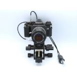 A Canon AL-1 QF 35mm film camera with Canon FD 50m