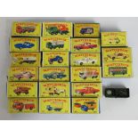 Twenty one boxed Lesney Matchbox Series diecast mo