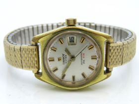 A ladies Tissot automatic PR516, not running, case