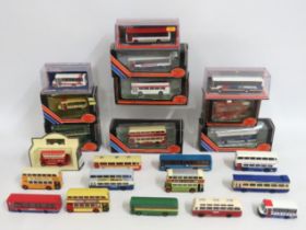 Three boxed Corgi Original Omnibus 1:76 scale diec