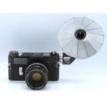 A Canon RM Canonflex 35mm film camera with Super C